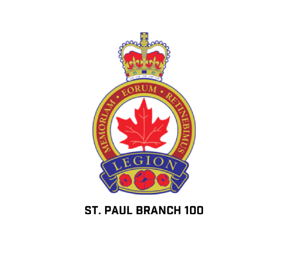 Royal Canadian Legion St Paul Branch 100 logo
